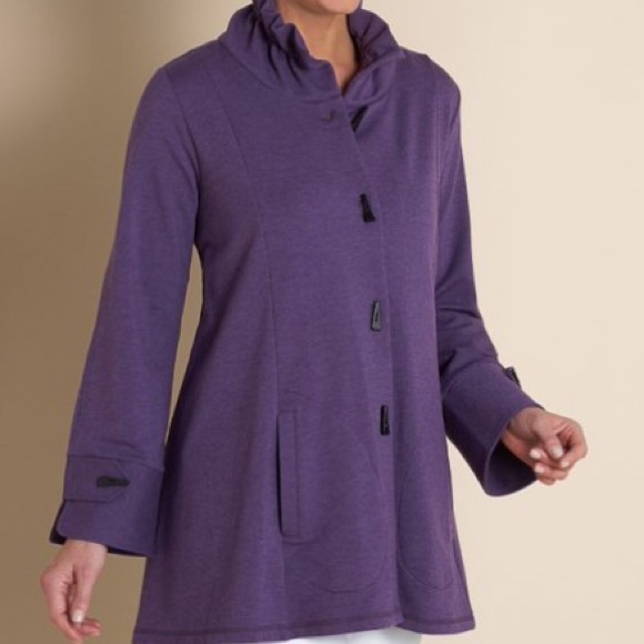 Soft Surroundings La Parisienne Toggle Jacket L - Picture 1 of 13